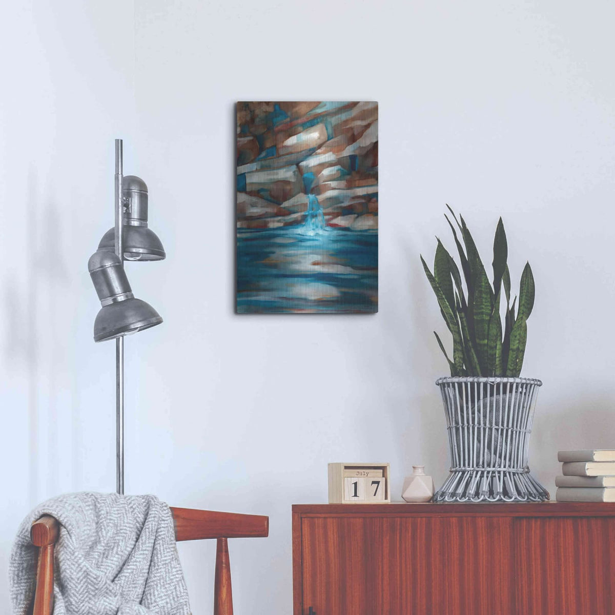 'Havasu Fall' by Louise Montillio – Metal Wall Art, 16x24 room view
