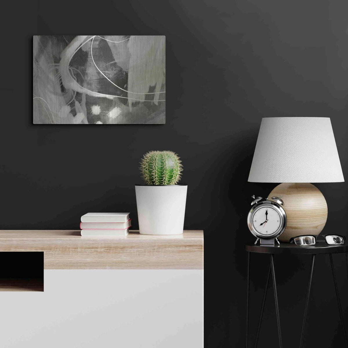 'Allegedly' by Delores Naskrent – Metal Wall Art, 24x16 room view