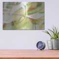 'Dusty Foliage' by Delores Naskrent – Metal Wall Art, 16x12 room view
