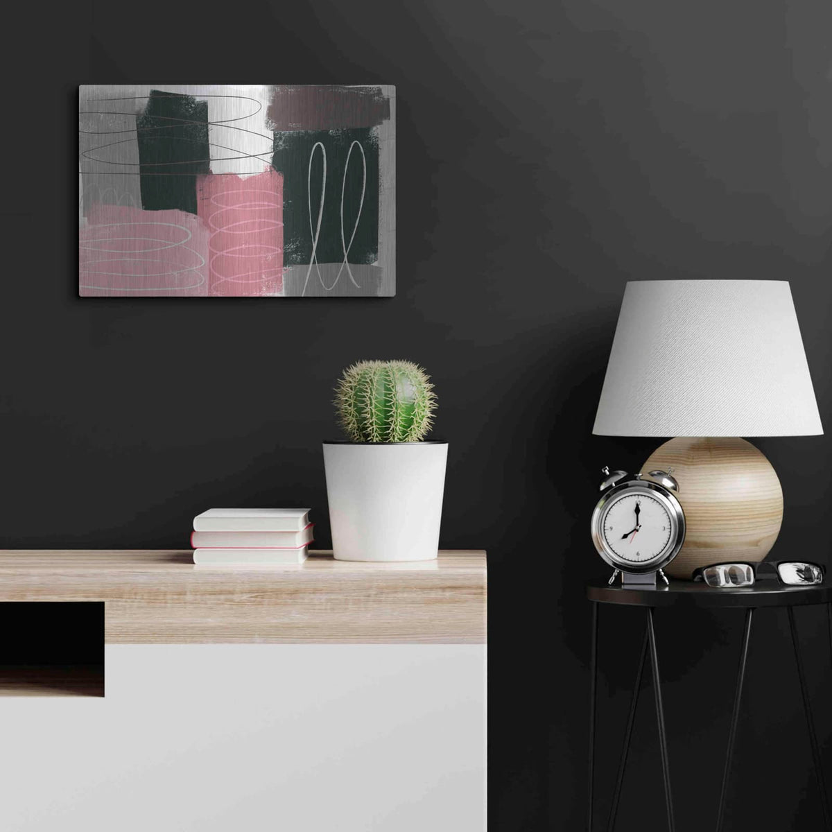 'Sassy Sundae' by Delores Naskrent – Metal Wall Art, 24x16 room view