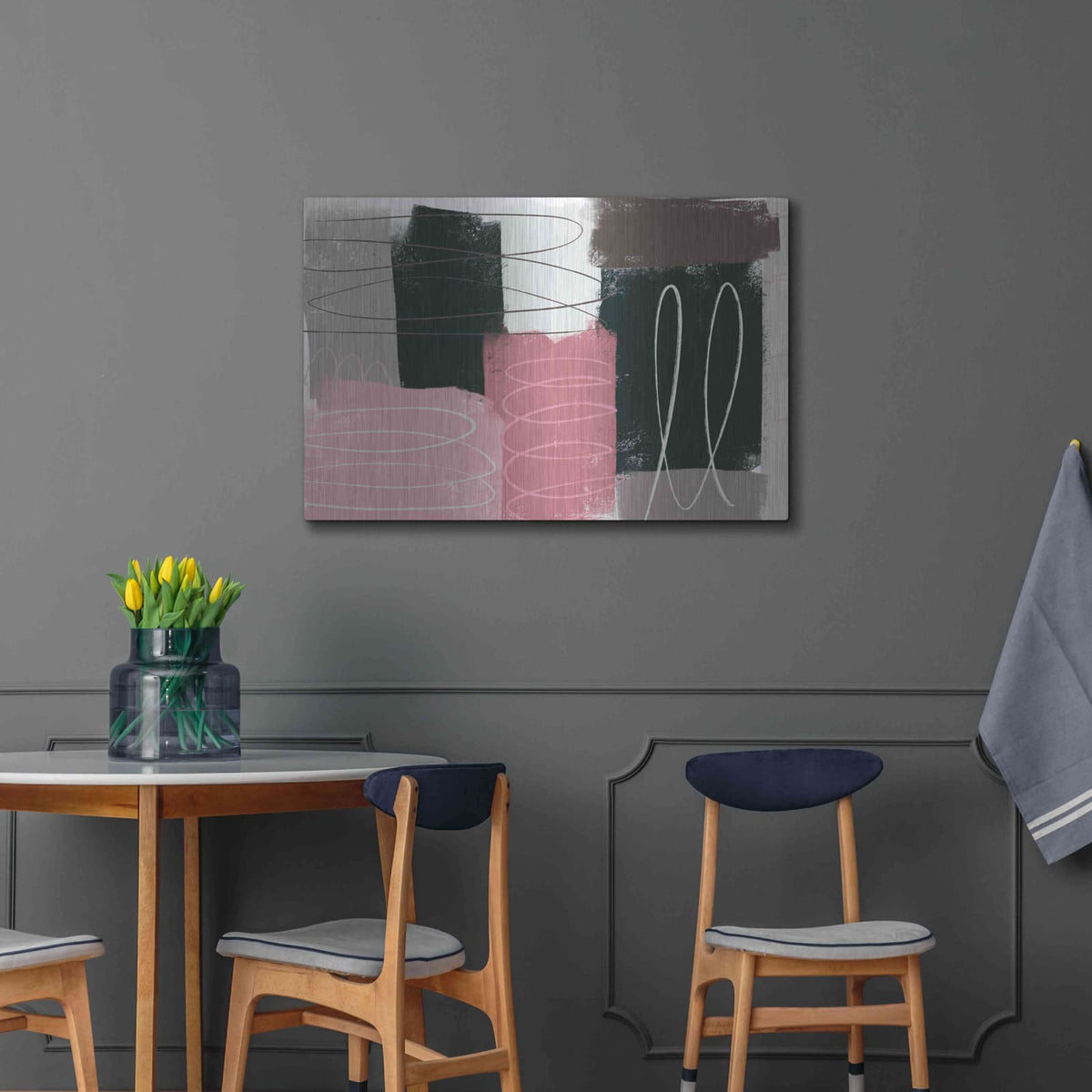 'Sassy Sundae' by Delores Naskrent – Metal Wall Art, 36x24 room view