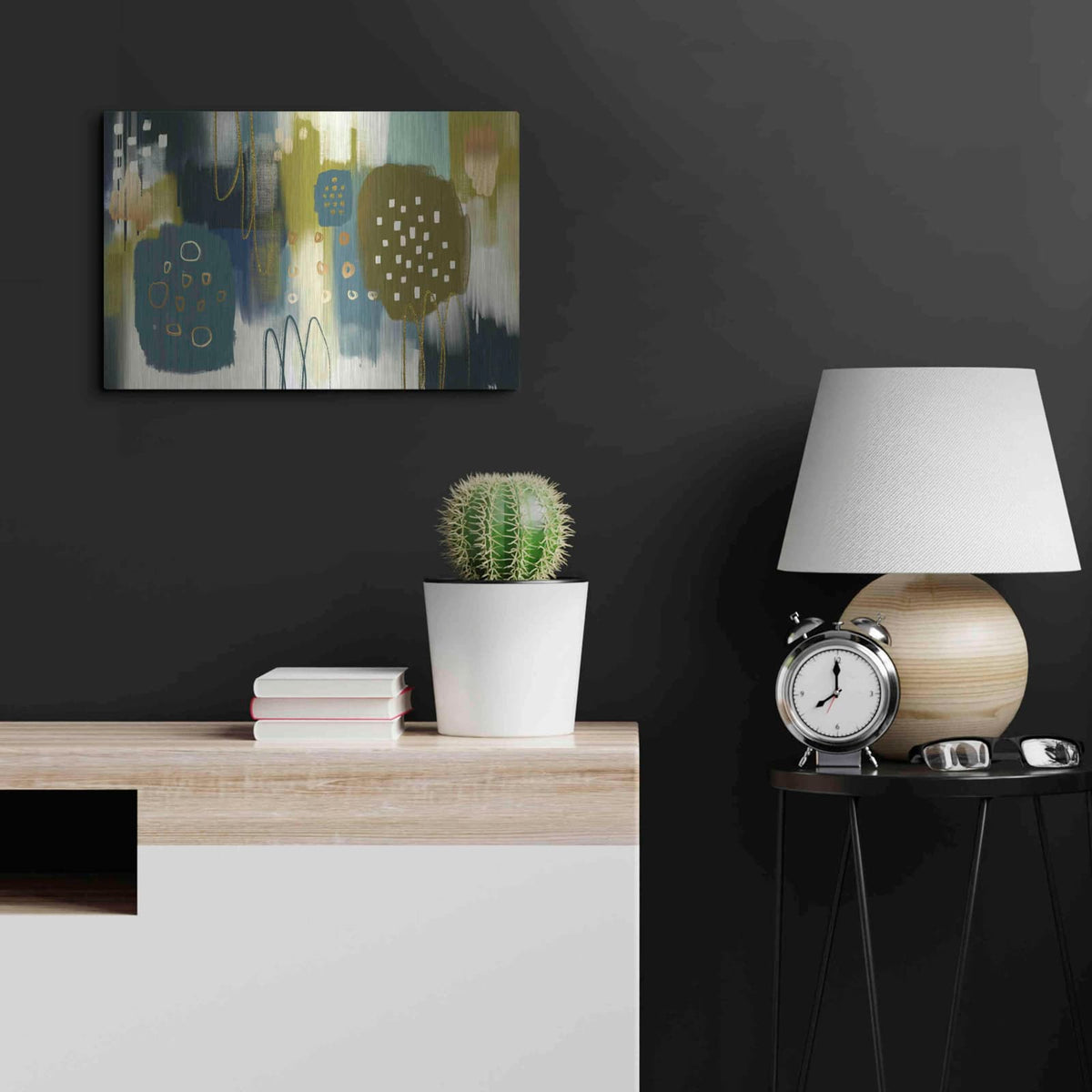 'Santapaulia' by Delores Naskrent – Metal Wall Art, 24x16 room view