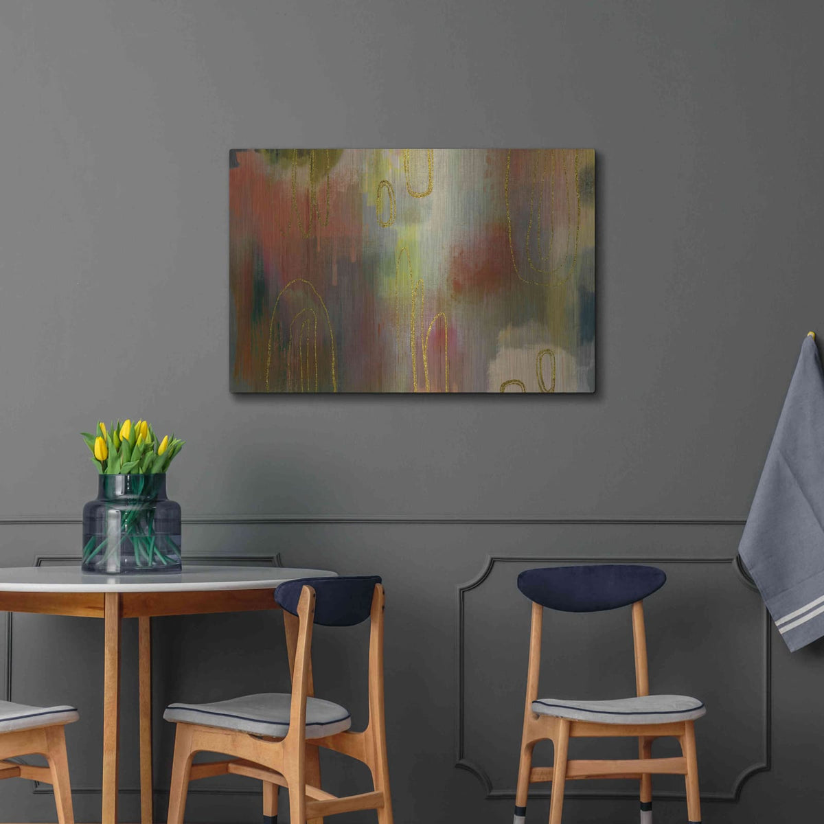 'Clay Oven' by Delores Naskrent – Metal Wall Art, 36x24 room view