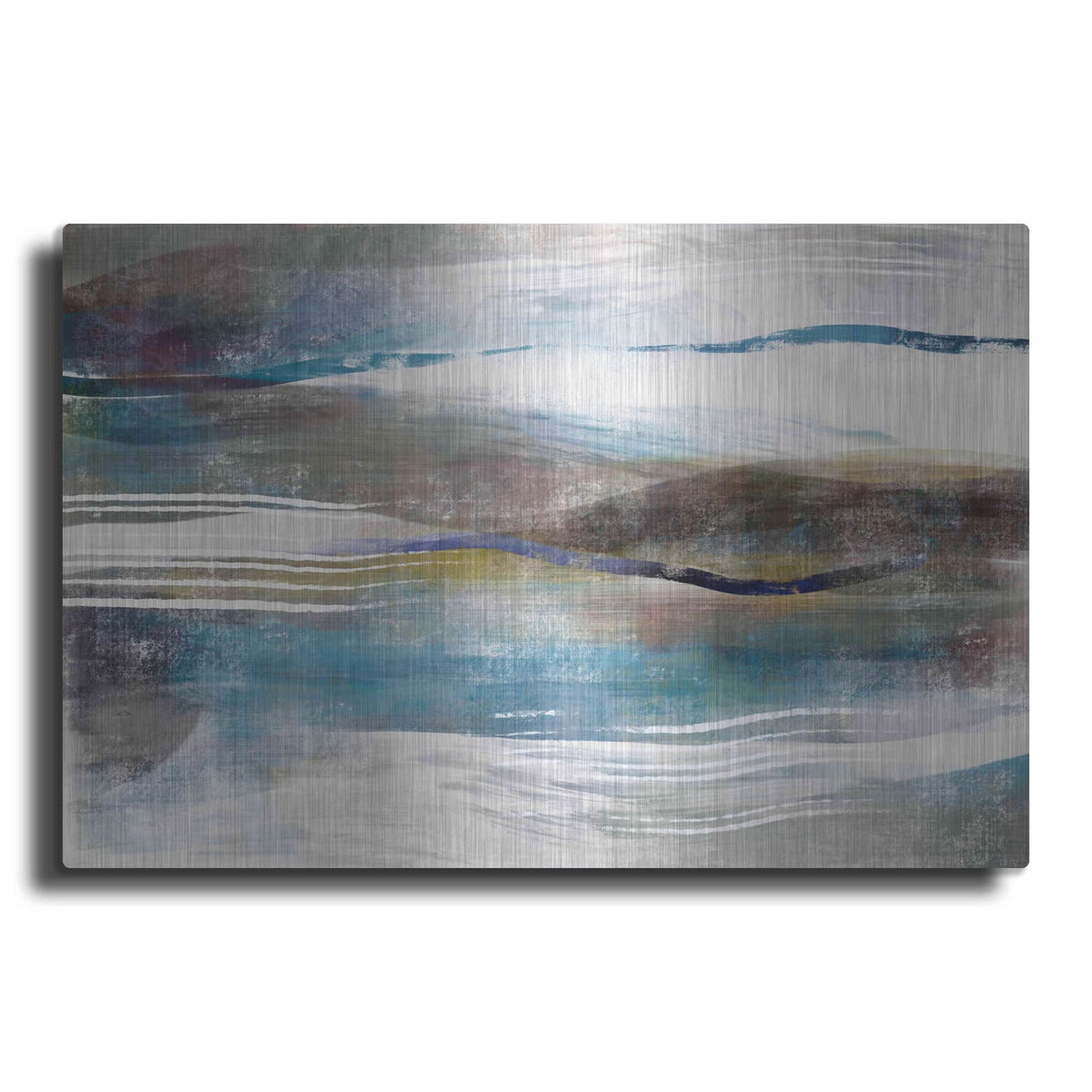 'Sea And Sand' by Delores Naskrent – Metal Wall Art