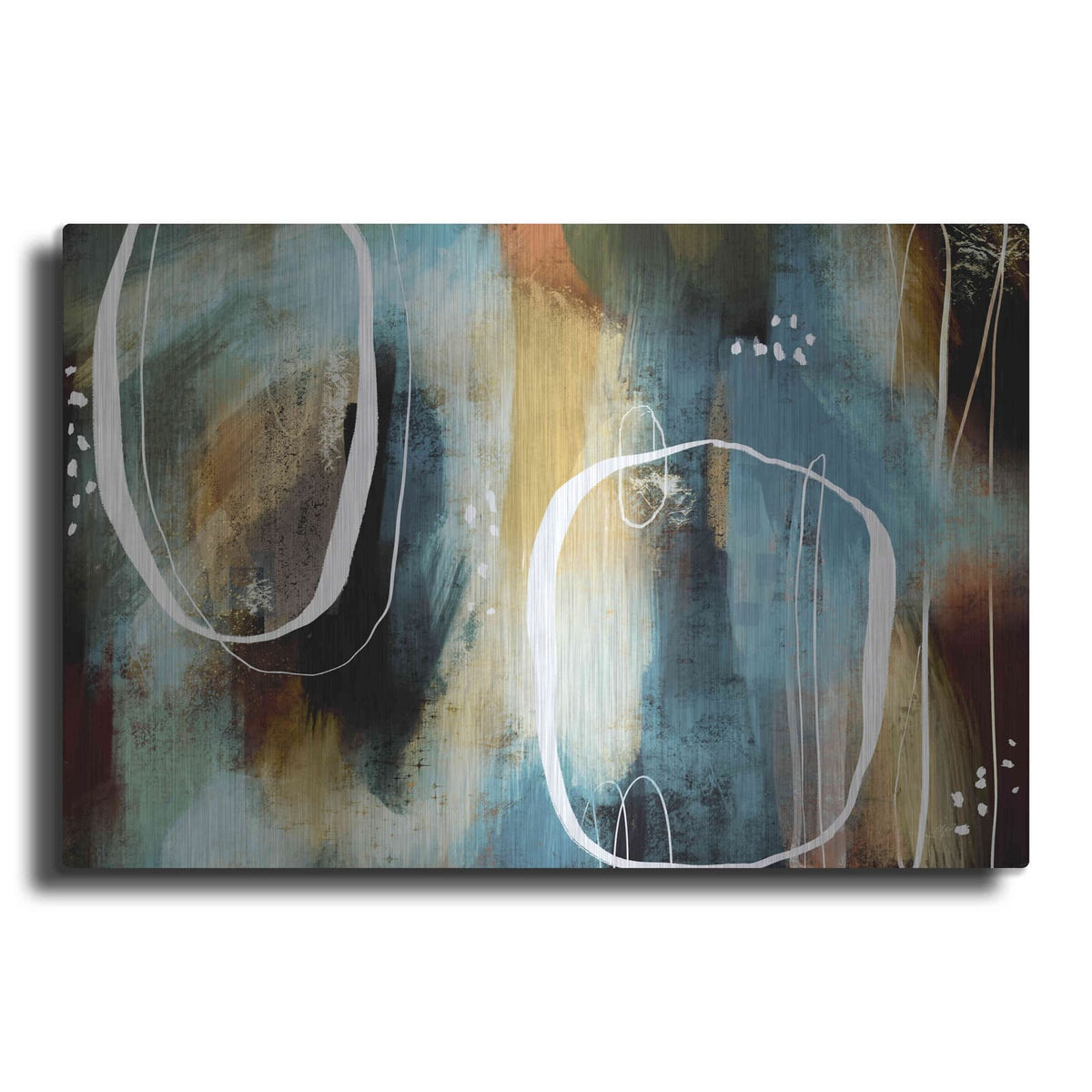'Ancient Crown' by Delores Naskrent – Metal Wall Art