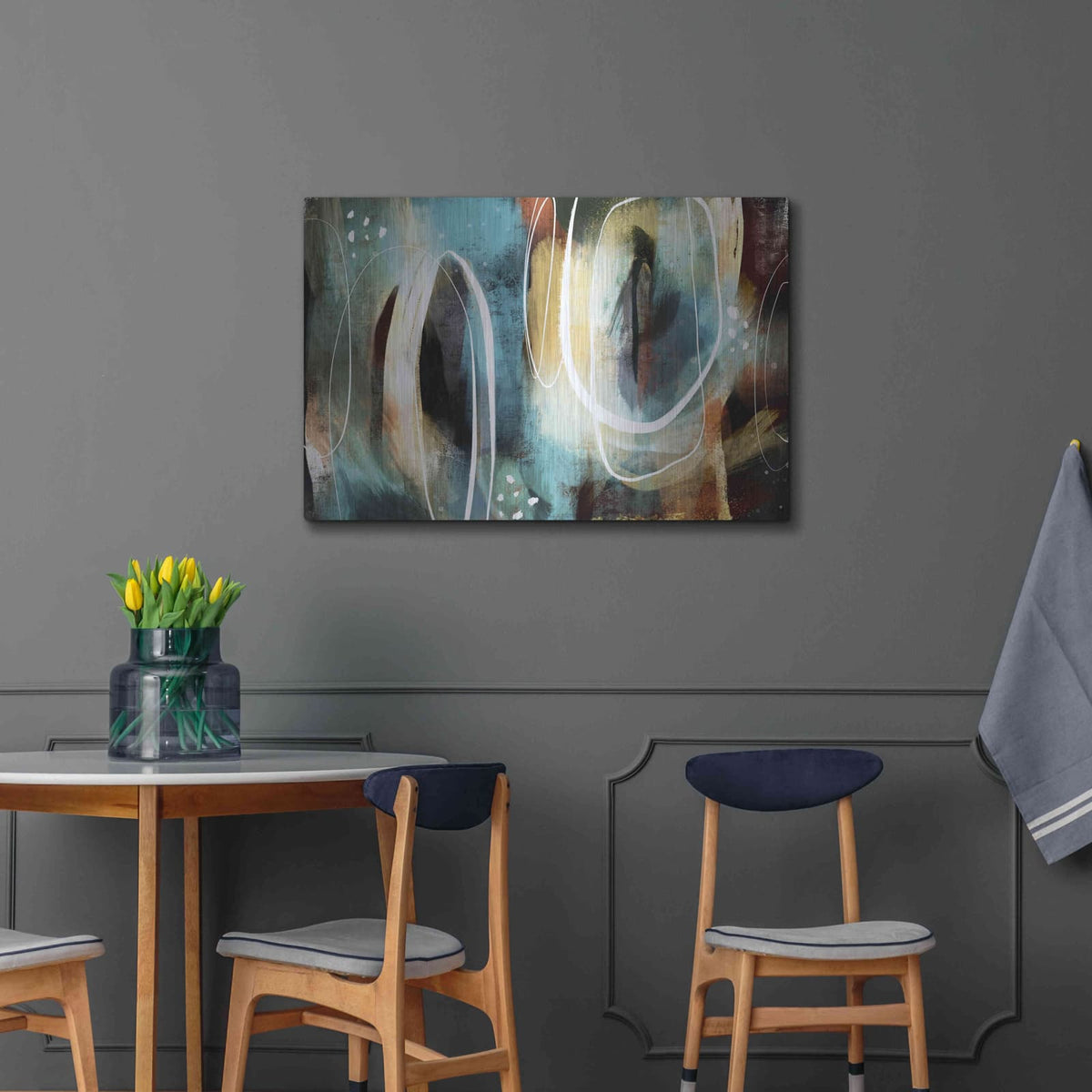 'Velvet Cape' by Delores Naskrent – Metal Wall Art, 36x24 room view