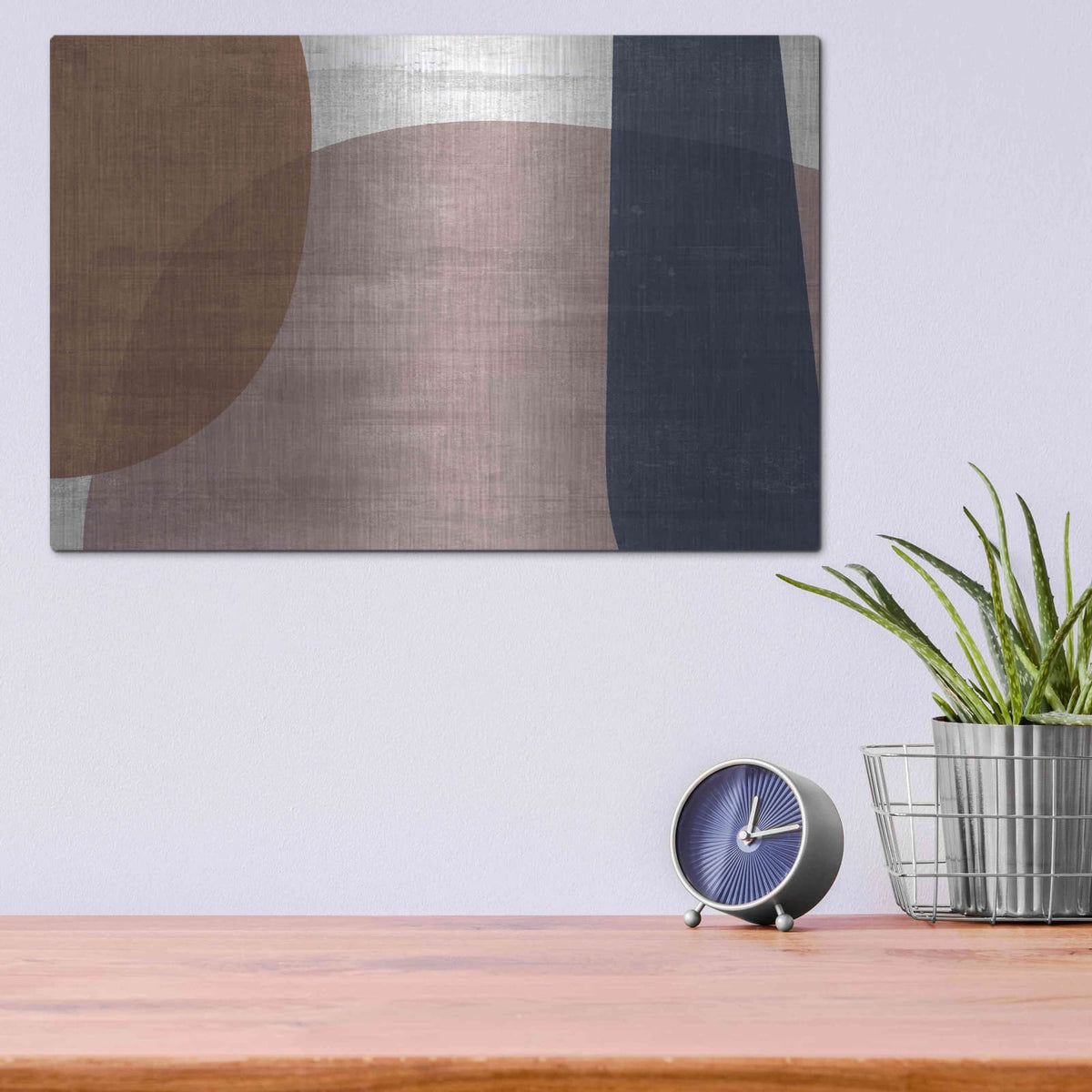 'Reactive Fuse' by Delores Naskrent – Metal Wall Art, 16x12 room view
