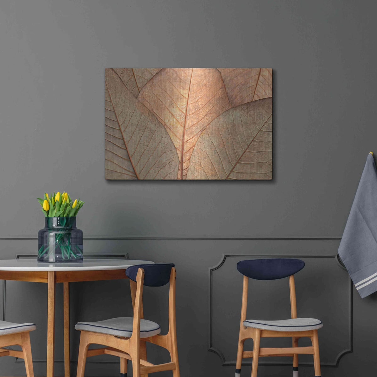 'Fallen Leaves' by Don Schwartz – Metal Wall Art, 36x24 room view