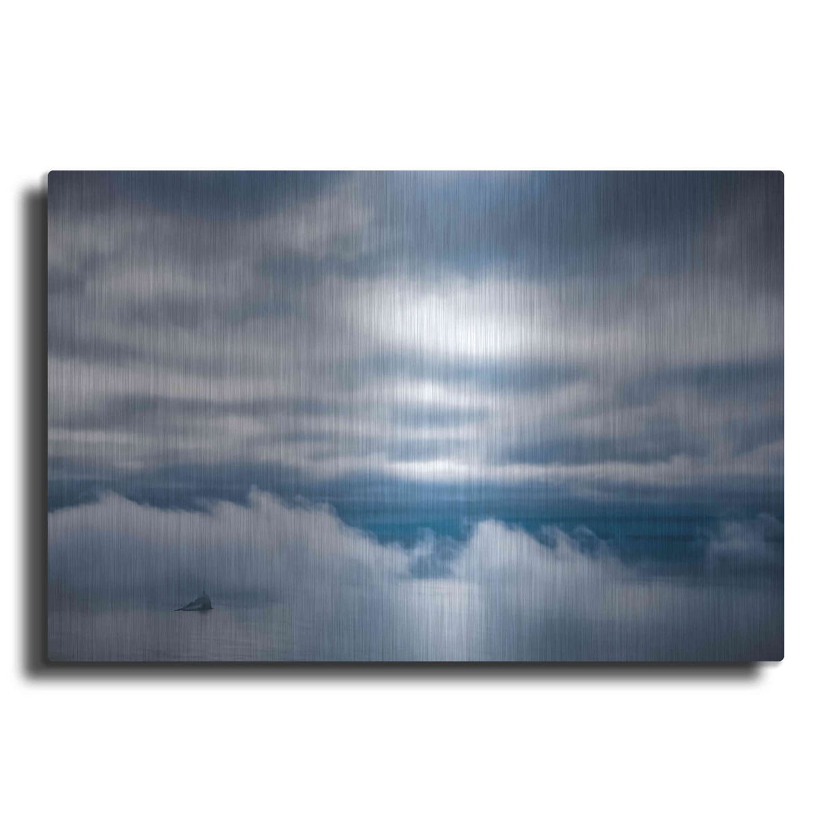 'Lighthouse In The Bay' by Don Schwartz – Metal Wall Art