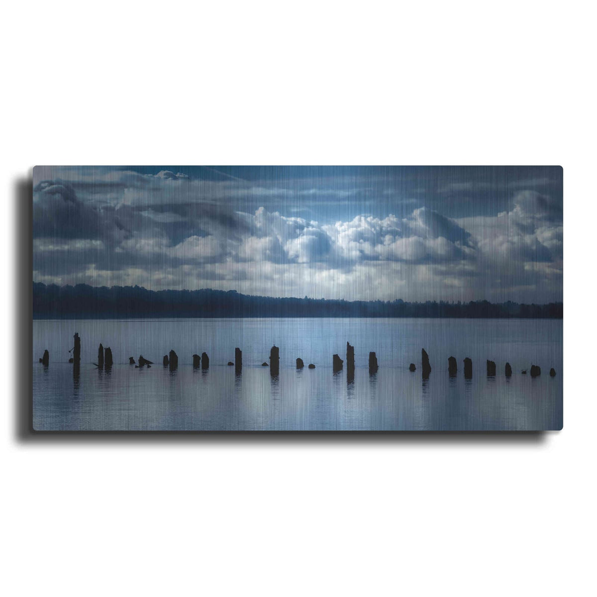 'Genteel Morning On The River' by Don Schwartz – Metal Wall Art