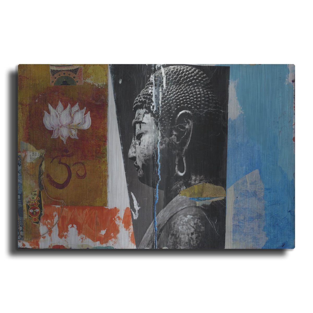 'Angel Buddha' by Elena Ray – Metal Wall Art