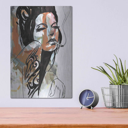 Luxe Metal Art 'Allure' by Karen Smith Metal Wall Art,12x16