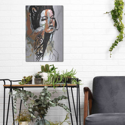 Luxe Metal Art 'Allure' by Karen Smith Metal Wall Art,12x16