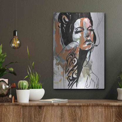 Luxe Metal Art 'Allure' by Karen Smith Metal Wall Art,12x16