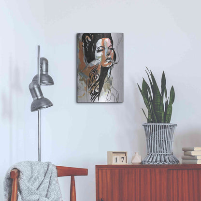 Luxe Metal Art 'Allure' by Karen Smith Metal Wall Art,16x24