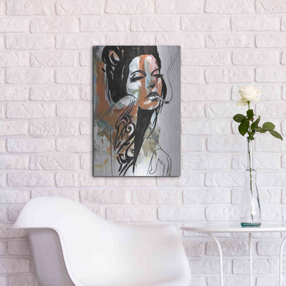 Luxe Metal Art 'Allure' by Karen Smith Metal Wall Art,16x24