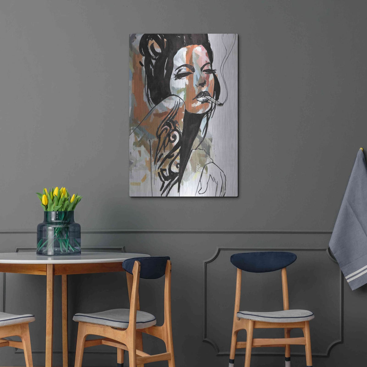 'Allure' by Karen Smith – Metal Wall Art, 24x36 room view