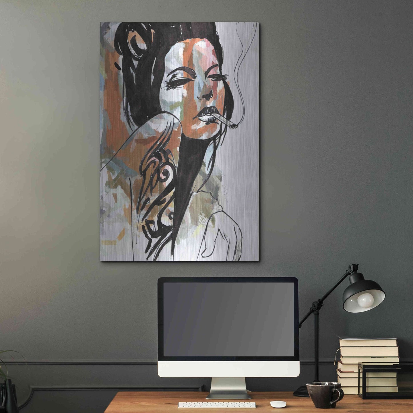 Luxe Metal Art 'Allure' by Karen Smith Metal Wall Art,24x36