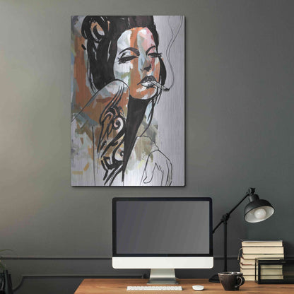 Luxe Metal Art 'Allure' by Karen Smith Metal Wall Art,24x36