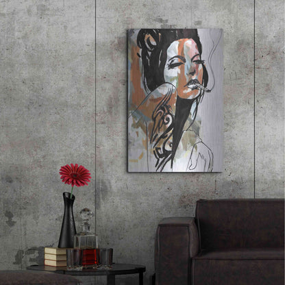 Luxe Metal Art 'Allure' by Karen Smith Metal Wall Art,24x36