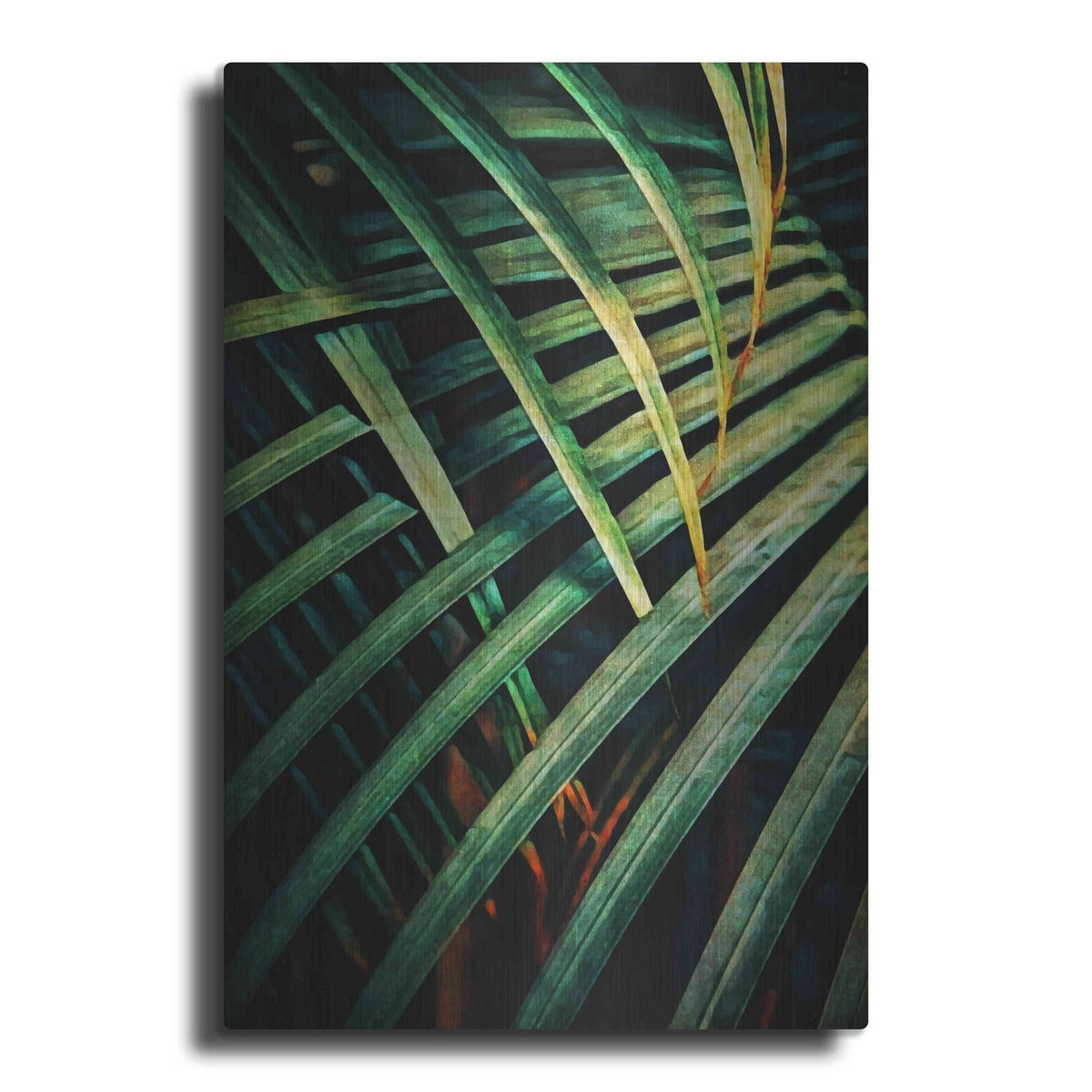 'Beauty Amongst Palms 1' by Ashley Aldridge – Metal Wall Art