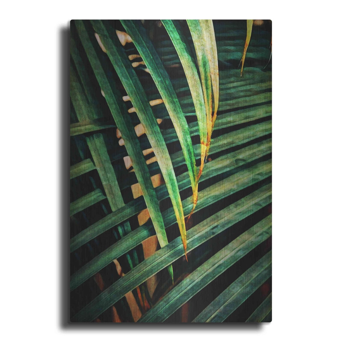 'Beauty Amongst Palms 2' by Ashley Aldridge – Metal Wall Art
