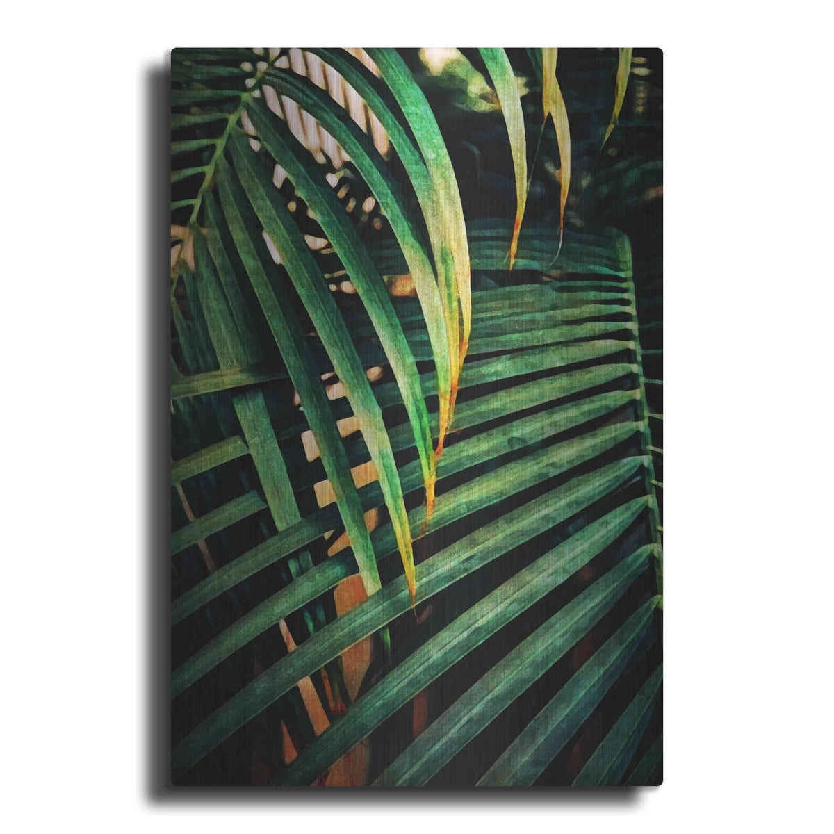 'Beauty Amongst Palms 3' by Ashley Aldridge – Metal Wall Art
