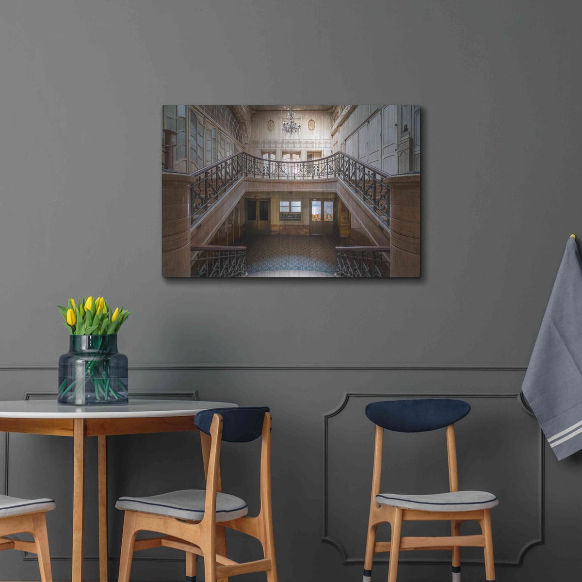 'Enter From Here' by Roman Robroek – Metal Wall Art, 36x24 room view