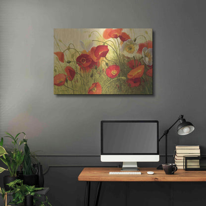 Luxe Metal Art 'Havin a Heat Wave' by Shirley Novak, Metal Wall Art,36x24