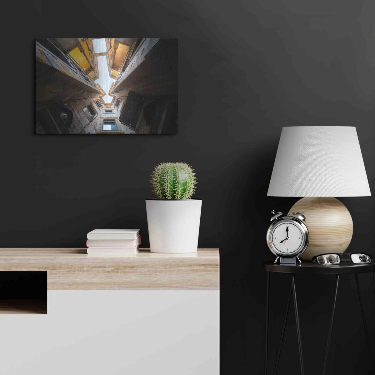 'Beit Beirut' by Roman Robroek – Metal Wall Art, 24x16 room view