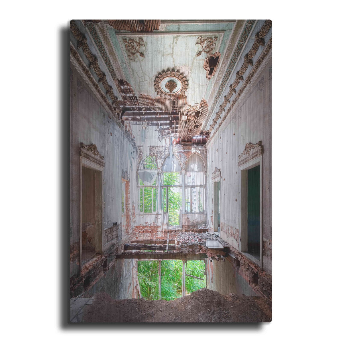 'Beirut Palace' by Roman Robroek – Metal Wall Art
