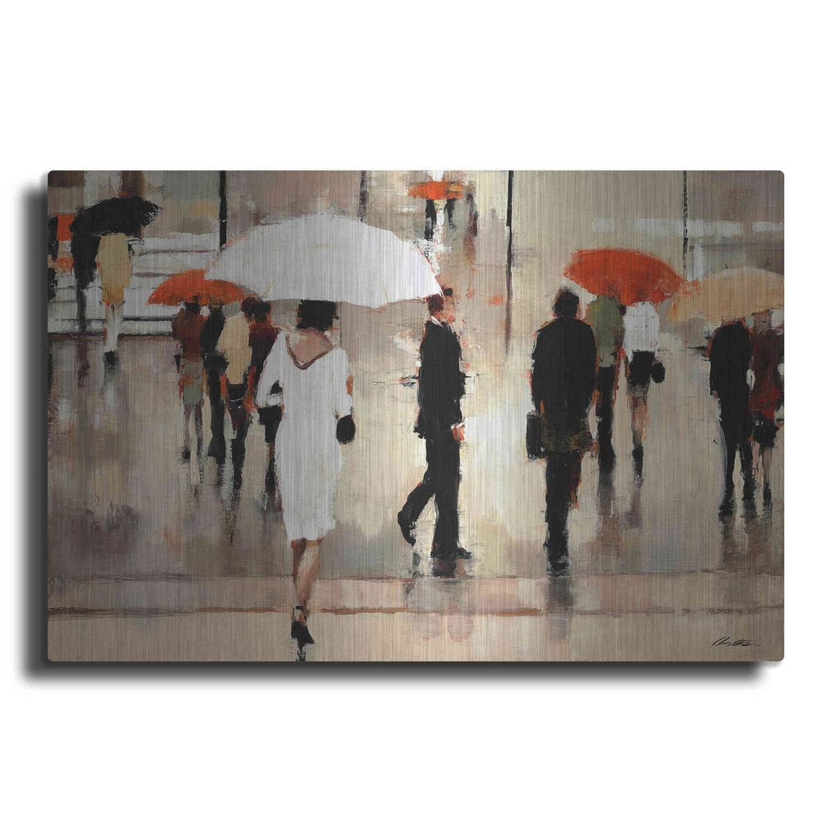 'My Complex Heart' by Lorraine Christie – Metal Wall Art