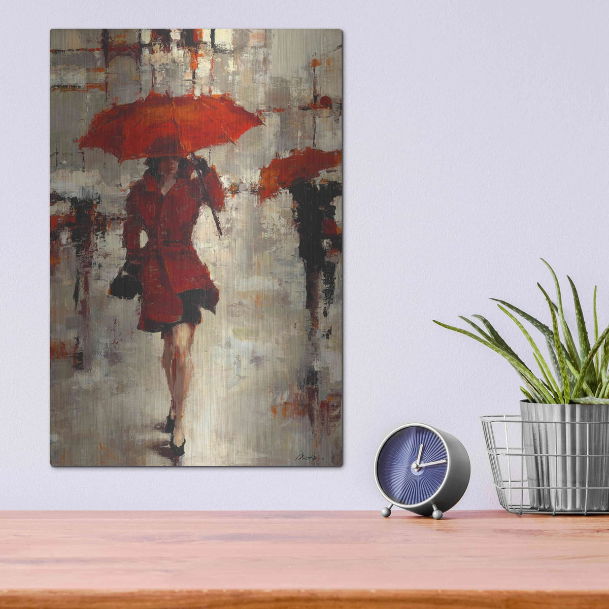 'Paris Invitation' by Lorraine Christie – Metal Wall Art, 12x16 room view