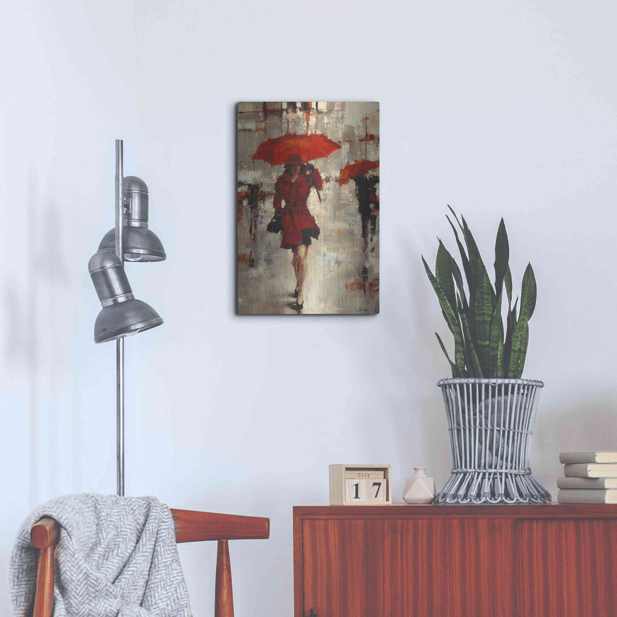 'Paris Invitation' by Lorraine Christie – Metal Wall Art, 16x24 room view