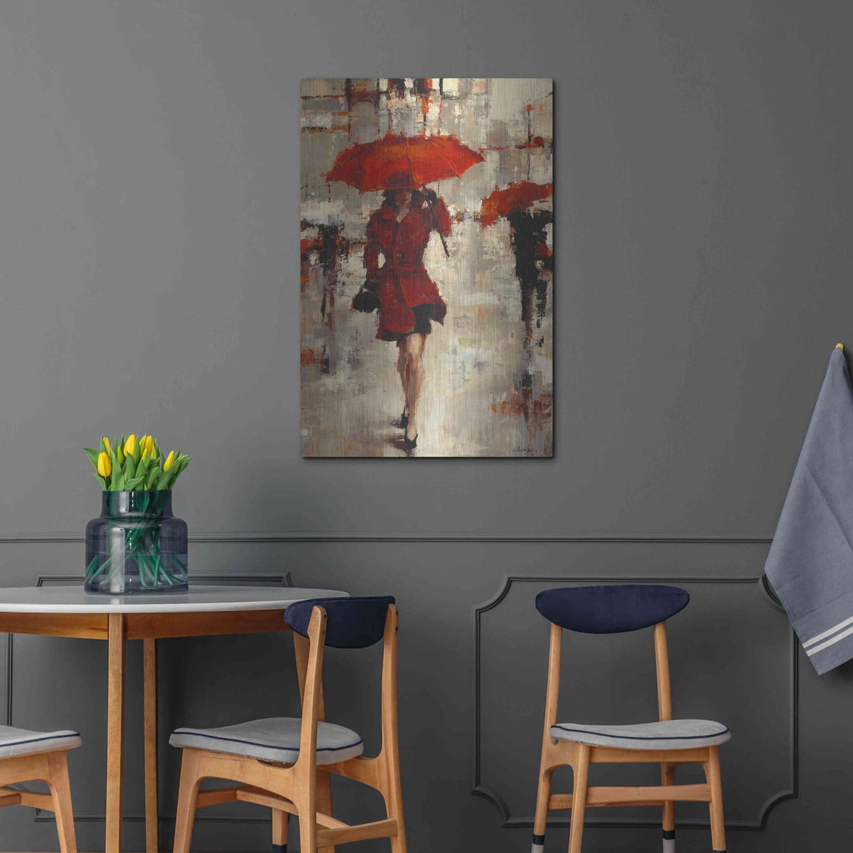 'Paris Invitation' by Lorraine Christie – Metal Wall Art, 24x36 room view