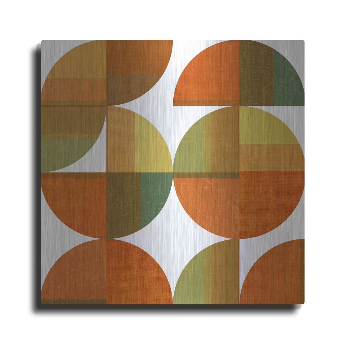 'Four Suns Quartered' by Michelle Calkins – Metal Wall Art