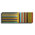 Luxe Metal Art 'Panel Abstract Digital' by Michelle Calkins, Metal Wall Art