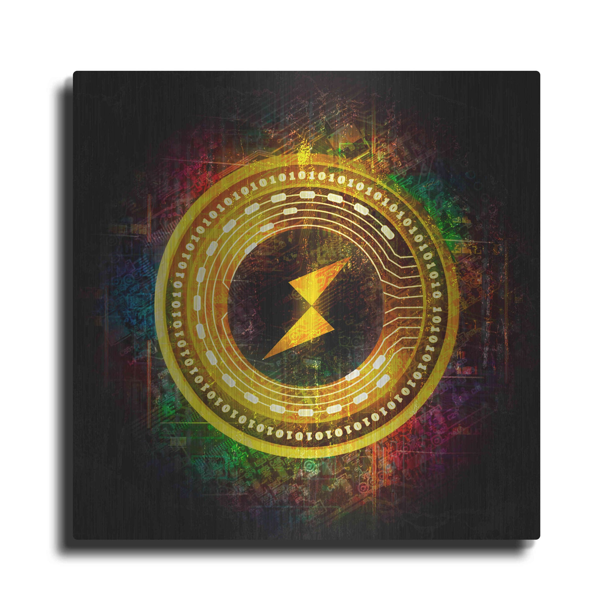 Luxe Metal Art 'Thorchain Better Than Gold' by Epic Portfolio Metal Wall Art