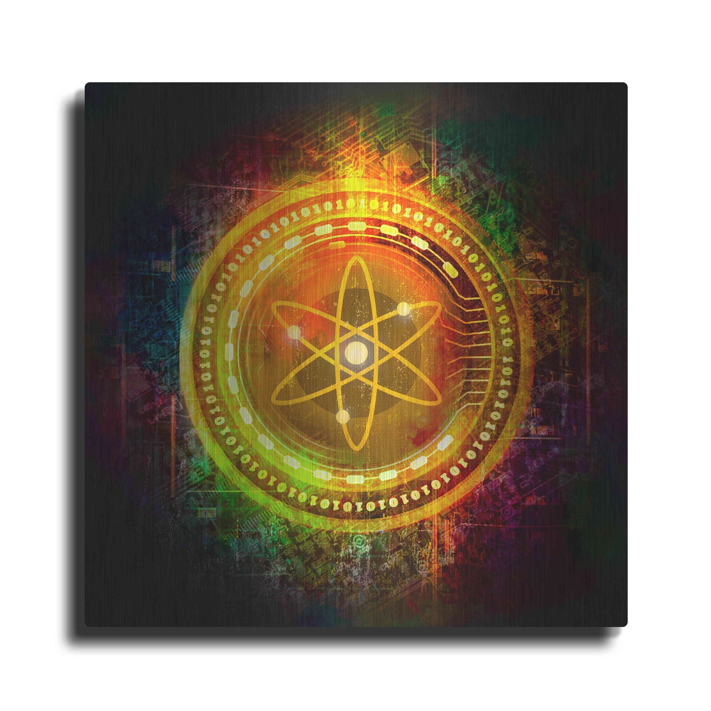 Luxe Metal Art 'Cosmos Better Than Gold' by Epic Portfolio Metal Wall Art