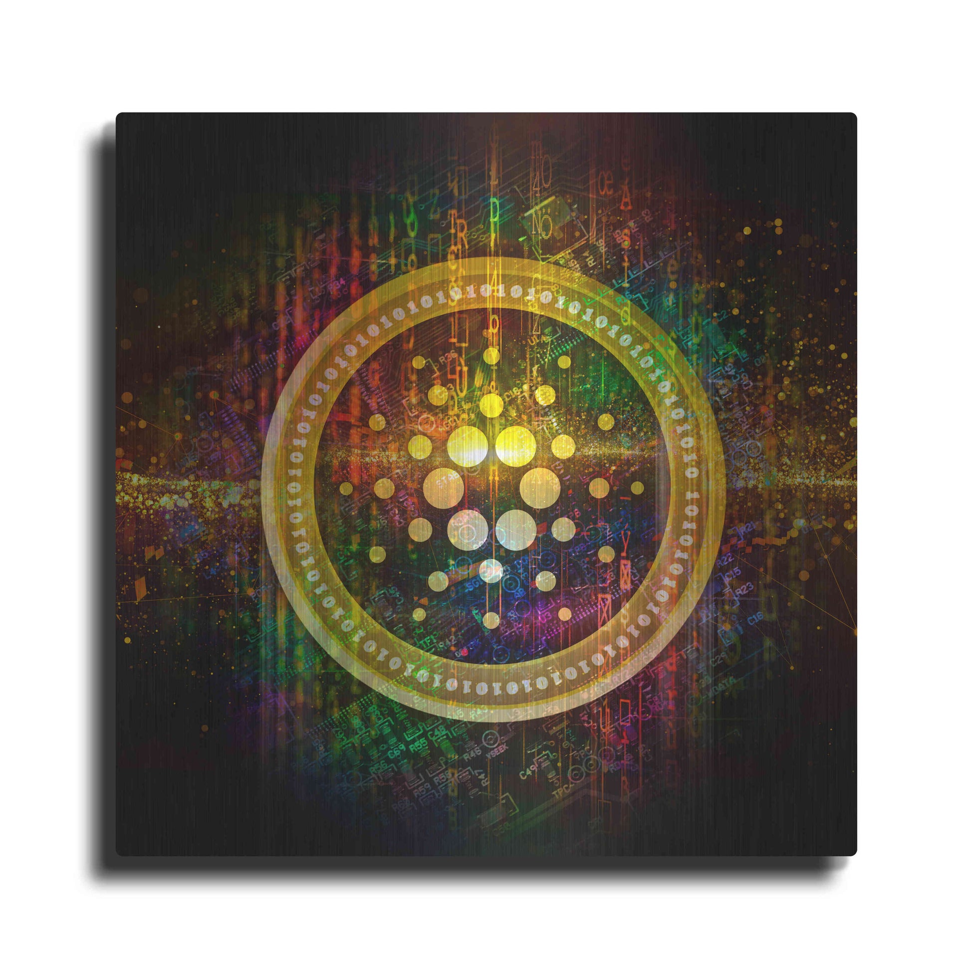 Luxe Metal Art 'Cardano Better Than Gold' by Epic Portfolio Metal Wall Art