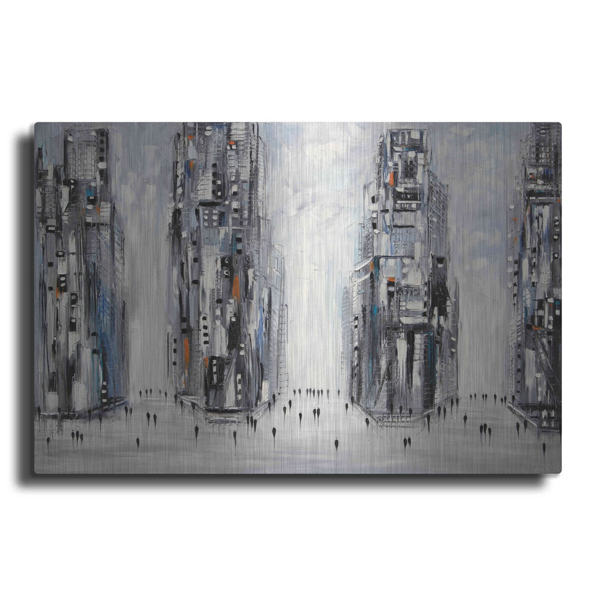 'In New York City' by Ekaterina Ermilkina – Metal Wall Art