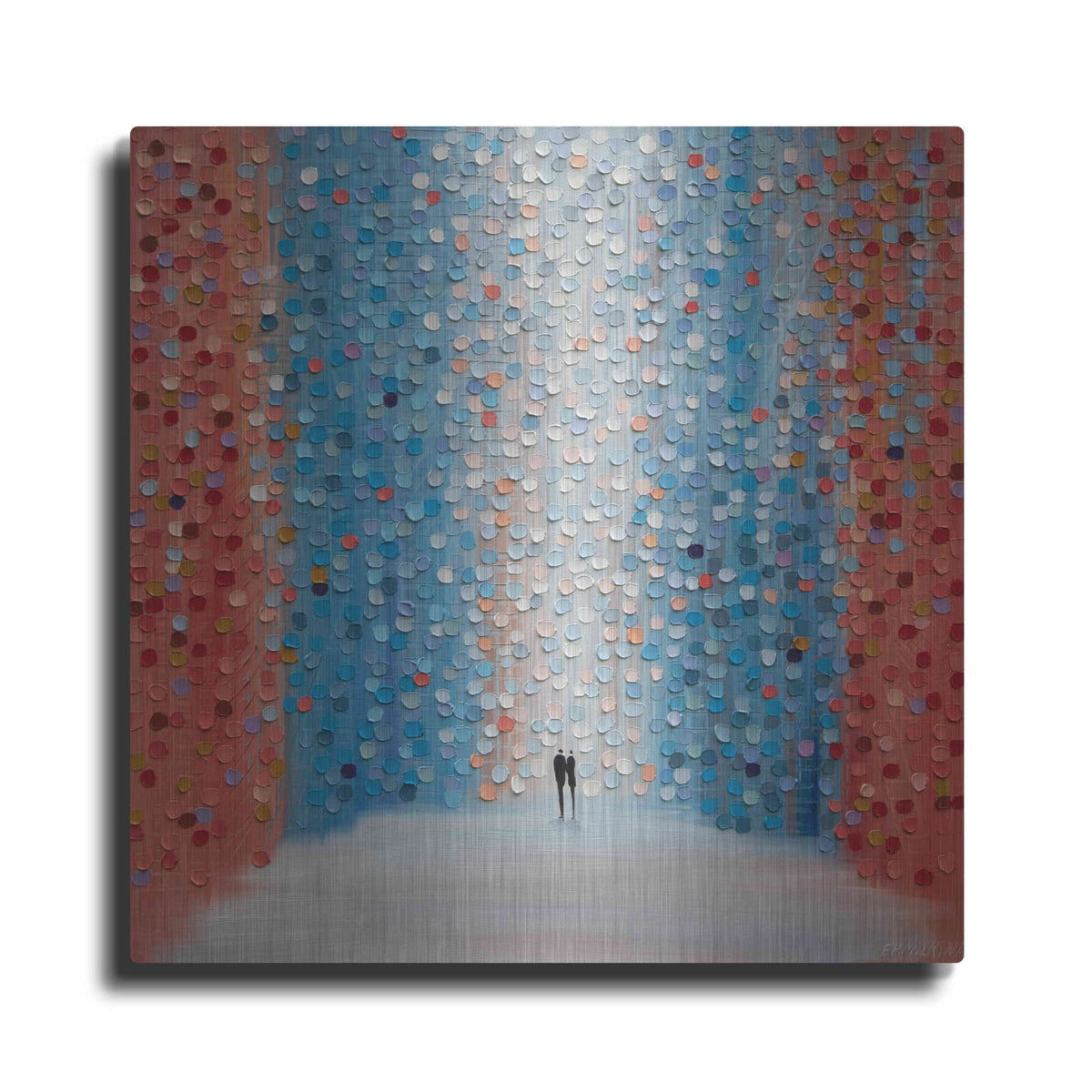 'Saturday Sunset' by Ekaterina Ermilkina – Metal Wall Art
