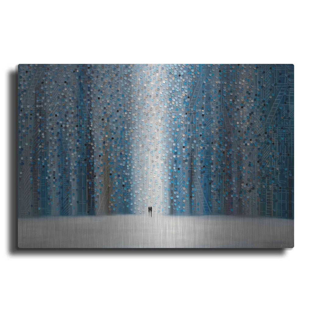 'Sounds Of The Rain' by Ekaterina Ermilkina – Metal Wall Art