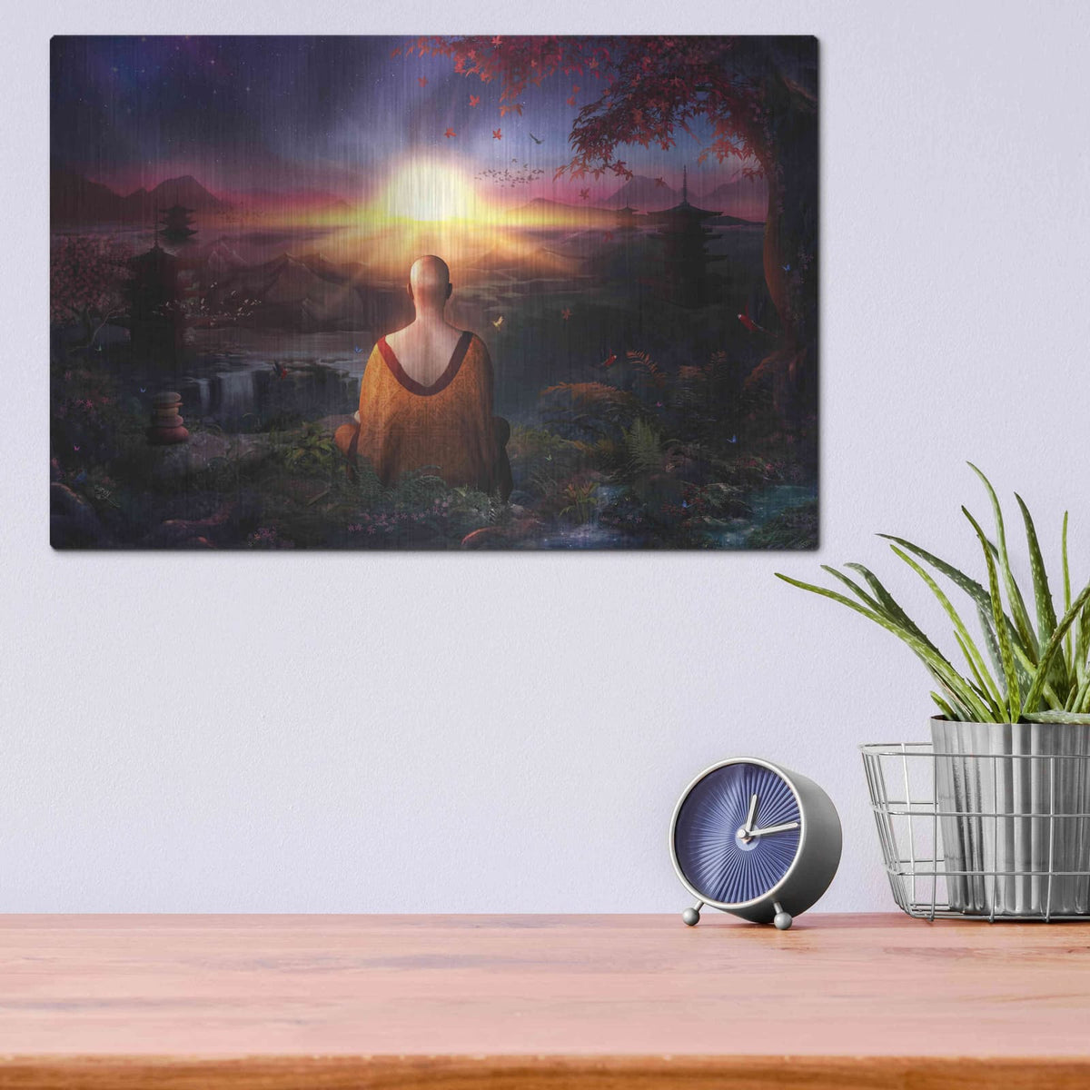 'A Magical Existence' by Cameron Gray – Metal Wall Art, 16x12 room view