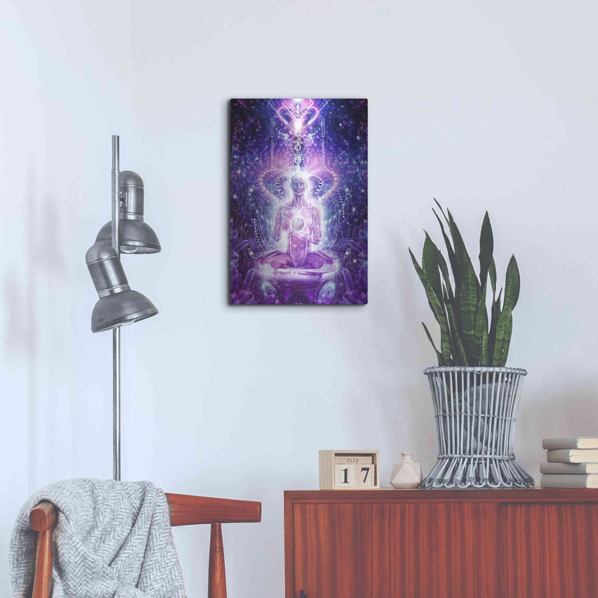 'Balanced Self' by Cameron Gray – Metal Wall Art, 16x24 room view