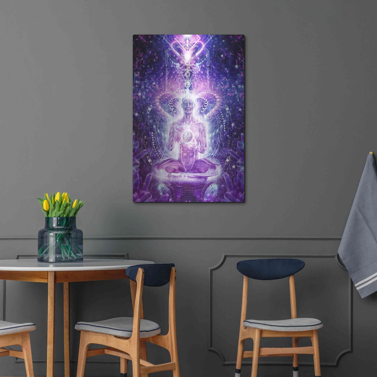 'Balanced Self' by Cameron Gray – Metal Wall Art, 24x36 room view