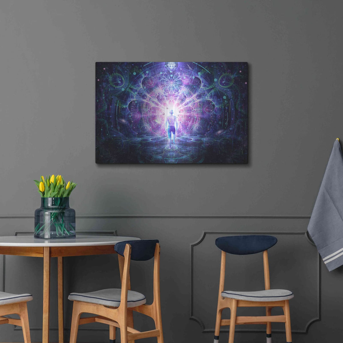 'Conscious Self' by Cameron Gray – Metal Wall Art, 36x24 room view