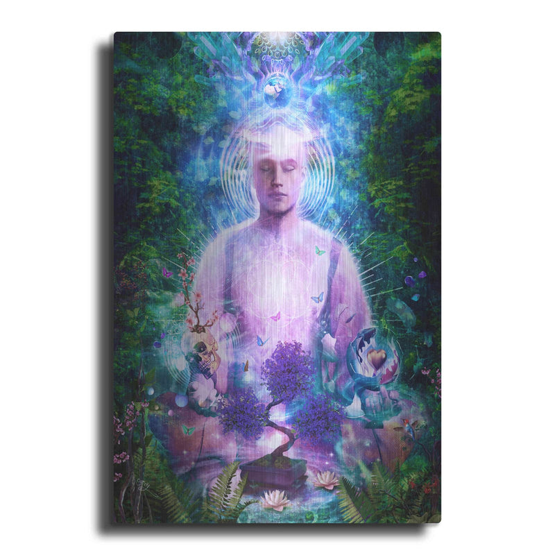 'Daily Meditation' by Cameron Gray – Metal Wall Art