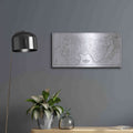 'Map of Cambridge 1894' by Historical Portfolio – Metal Wall Art, 24x12 room view