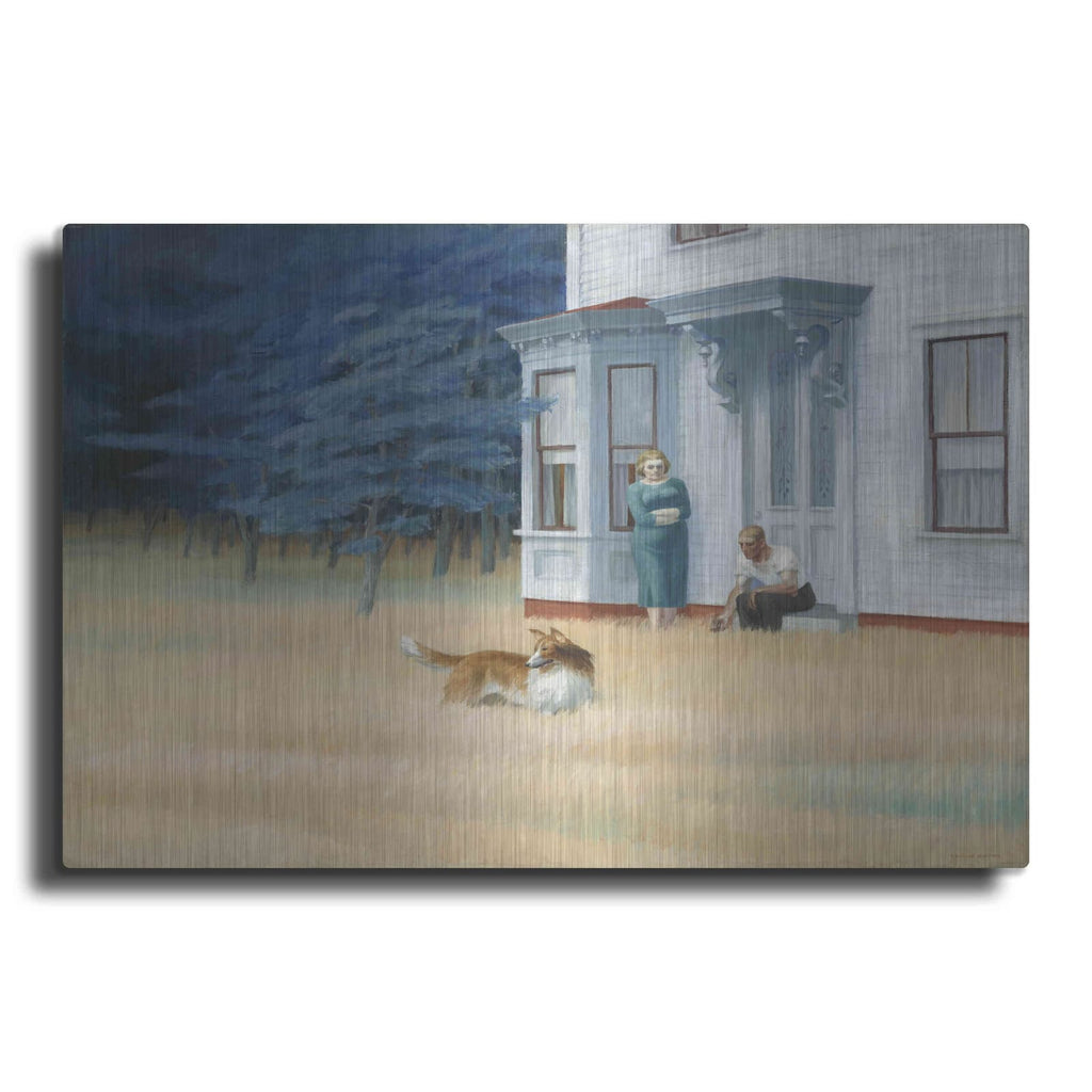 'Cape Cod Evening, 1939' by Edward Hopper – Metal Wall Art